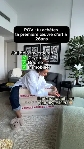 Je donne le prix dans  la video🥺🙈 #entrepreneur #art #riche #investissement #galerie #argent 