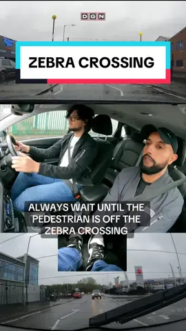 WAIT FOR THEM TO GET TO THE OTHER SIDE UNLESS THERE IS AN ISLAND IN THE MIDDLE