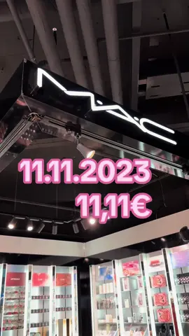 MAC SINGLE DAYS, bis zum 11.11.2023 viele Produkte für nur 11,11€ #maccosmetics #makeup #fashion @maccosmetics #fypシ #blackweek #maccosmetics 