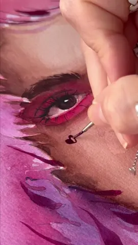 Adding some extra details to make it more interesting 🫶🏼 #Love #heart #paunting #art #model #aesthetic #fashion #portrait 