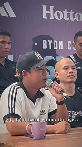 Kata katanya bang? Kok yunus malah turu #parispernandes #yunussasmita #boxing #fyp #fypシ #byoncombatshowbiz #stories 
