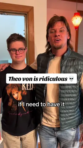 Bro said ill get it if i need to have it 💀 #theovon #theovonclips #downsyndromeawareness #fypage 