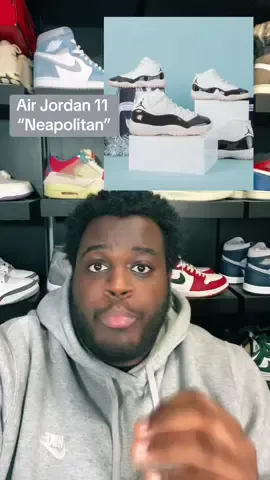 Air Jordan 11 “ Neopolitan” drops Nov 11 #sneakers #sneakerhead #hypebeast #nike #jumpman #jordan11 #fashion 