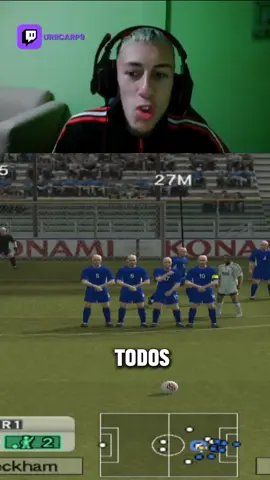 BECKKHAAAAM🥵 #futbol #pes6 #futbolargentino #ligaargentina #uriicarp9 #humor 