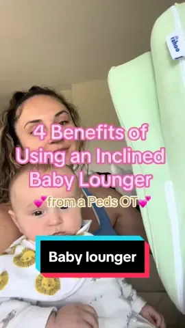 4 benefits of inclined lounging using the @Rahoo Baby Learn & Lounge 1. Prevents acid reflux due to the 10 degree incline making feeding time easier  2. Used during wake periods, the snug fit of the lounger reminds baby of their time in the womb, keeping them calm and happy 3. Doubles up as a tummy time wedge when flipped over, keeping baby strong and preventing a flat head  4. The incline is great for bonding since baby can make eye contact and see easier  #babyregistrymusthaves #babyregistrymusthavesfromapediatricOT #Rahoobaby #rahoobabylounger #tummytimemethods #tummytimetips #tummytime #tummytimeactivities #babylounger 