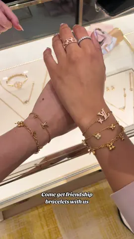 Bestie for 10 years. That’s a decade. #friendship #friendshipbracelets #jewelry #louisvuitton 
