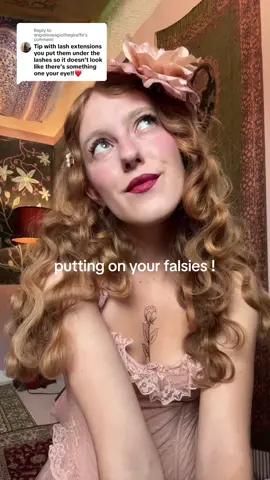 angielovesgiothegiraffe asmr roleplay idea from the brilliant shmoni ASMR - Monica  & thank you for the tip they look a lot nicer this way  #asmrroleplay #lashextensions #doingyourmakeup #personalatte