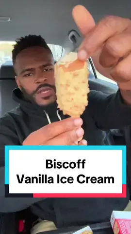 Trying The VANILLA Biscoff Ice Cream.. #ncfoodie #travelfoodie #mukbang #tastetest #foodreviews #foodcritic #biscoffcheesecake #biscofficecream #biscoffcookies 