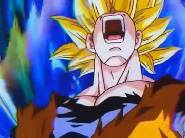 Este grito hasta hasta que se me pone la piel de gallina !! 💀🔥 #dragonball #gokussj3 #dragonballz #grito #goku #transformación #ssj3 #💀 