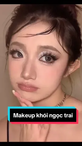 Hướng dẫn makeup mắt khói ngọc trai #xuhuong #douyinmakeup #tipslamdep #tipsmakeup #LearnOnTikTok #TikTokAwardsVN2023 