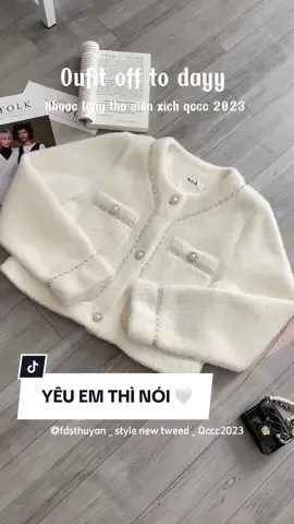Khoác lông thỏ xinh cho mùa đông này 🤍🎄 #ffws2023 #thuyanfds #tiktok #trend #xuhuong #datweed #thoitrangnu #style #bndhihihi #muadong2023🎀 
