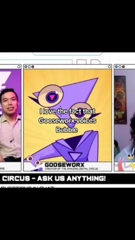 Btw if you want context for this clip, I took this from the glitchx stream that is live right now and here Gooseworx and Michael Kovach were like doing a small convo or smth in the voices of the characters they voiced in Digital Circus ( Goose voiced Bubble and Michael voiced Jax, if you already didn't know ) srry if I didnt rlly explain it clearly its like 6 am rn and im a lil tired ( the stream started at 2 am for me ) ----------------------- #glitchx #glitchproductions #glitchproductionstheamazingdigitalcircus #gooseworx #michaelkovach #theamazingdigitalcircus #digitalcircus #tadc #funnyjoke #tehee #ahaa #ahahha #fyp #foryoupage #fyppp #fypppp #fyppppppp 