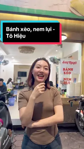 Bánh xèo nem lụi siêu rẻ. Tô Hiệu nhỏ #ffws2023 #review #reviewanngon #tiktokfoodie #banhxeo #nemlui 