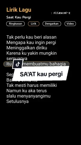 yuk coba Duwet lirik lagu vagetos saat kau pergi🥀#soundviral #fypシ #lirikgoogle #fouryou #galaubrutal #coverlagu #bismillahfyp #sundayleague #liriklagu #fikhanchile #saatkaupergi 
