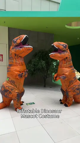 Adult Original T-REX Inflatable Costume with Dinosaur Costume Sound, Standard