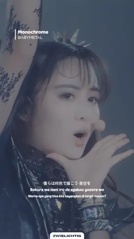 #babymetal #monochrome 