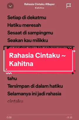 Rahasia cintaku #kahitna #fyp 
