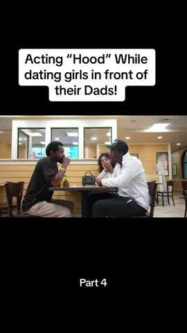 Acting “Hood” While dating girls in front of their Dads! #fyp #foryou #funny #pranks #hood #viral 