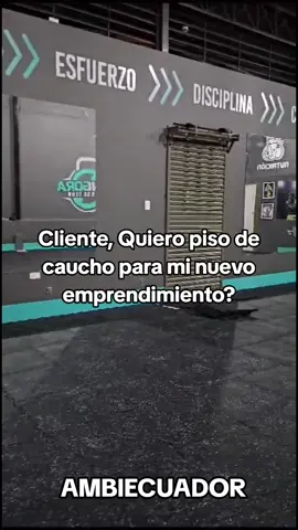 Piso de caucho para #crossfitcasa #gim #entrenar #deporte #pisodecaucho 