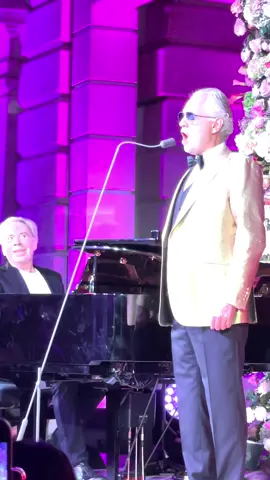 Andrew was honoured to share a stage with the great Andrea Bocelli for the very first time at the OWO 🎼-TeamALW @Andrea Bocelli #andrewlloydwebber #andreabocelli #music #theatre 