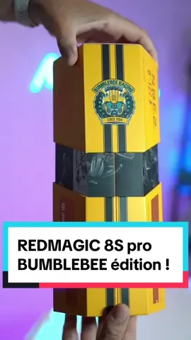 CE TELEPHONE EST COLLECTOR! Le REDMAGIC 8S Pro ÉDITION BUMBLEBEE! @REDMAGIC #redmagic8pro #transformers #bumblebee #telephone #tech #unboxing  @Mehdi’Ntech 