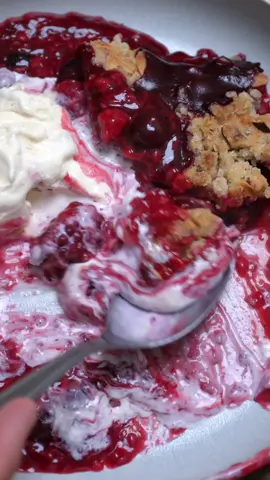 🇬🇧 CRUMBLE 🇬🇧 #crumble #fruta #frutosdelbosque #postre #dulce #dulces #postres #helado #reposteria #Receta #recetas #cocina #cocinar #cocinando #comida #comer #comiendo 
