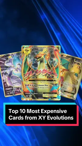 Top 10 Most Expensive Pokémon cards from XY Evolutions🔥 . #pokemon #pokemontcg #pokemoncards #tcg #pikachu #charizard #boosterbox #cards 