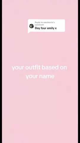 Replying to @emshorrix srry it took so longggg#replytocomment #youroutfitbasedonyourname #wouldyouwearthis #whatithinkyouwouldwear 