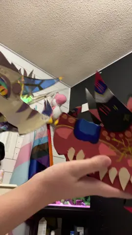 this is a test to see if the freshtok discord bot will work now 💀 #paperdragon #dragonpuppet #cardboarddragon 