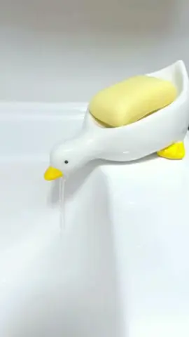 Who would say no to such a cute ceramic duck soap dish?#Good things to share#duck soap box#TrkTokShopCrossBorder 