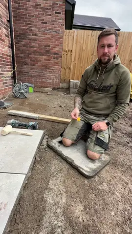 A little tricks on how to get your levelling clips in when you to get to do than the day before. Let us know if you have any comments about installing posts in that we may be able to help you with. Before anybody asks whether levelling clips from we get them from @Azpects #landscaping #longvideo 