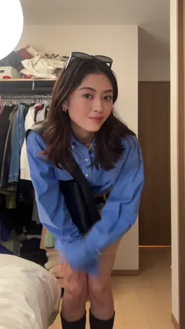 miu miu inspired look 💙 #outfits 