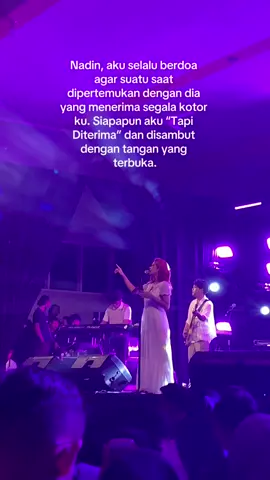 Dengan segala kotor ku, aku masih pantas dicintai bukan? #nadinamizah  #tapiditerima 