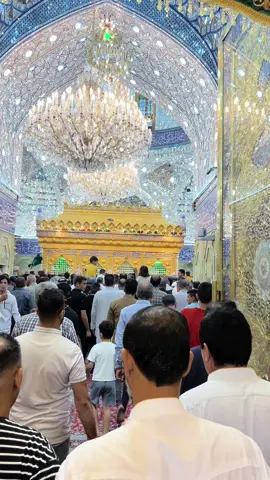 من داخل ضريح الامام العباس عليه السلام #المصممين #الشعب_الصيني_ماله_حل😂😂 #فيديو #الامام_العباس_عليه_السلام 