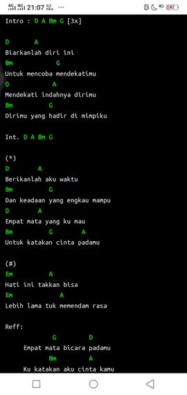 #empatmata #liriklagu #laguviral #covergitar #gita