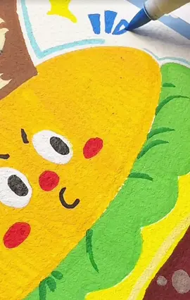 Thêm một chú tranh #TikTokAwardsVN2023 #ffws2023 #asmr #drawing #acrylic #drawingwithme #xh #cute #colors #squirrel #hamburger 