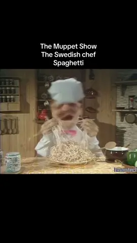 #muppets #muppetshow #theswedishchef #spaghetti