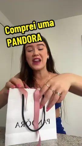 Comprei a pulseira da pandoraaaaaa 😍😍 #wupper #pandora 