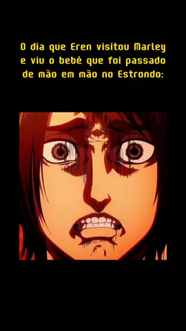 Esse dia foi tensooo!!! #eren #erenjaeger #AttackOnTitan #shingekinokyojin #estrondo 