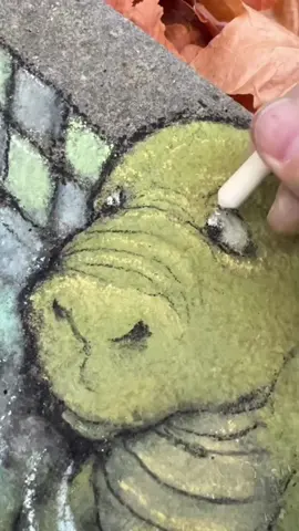 Imaginative street sidewalk chalk drawings 🪄 Artist: @davidzinn #streetart #artist #chalk #imagination #art 