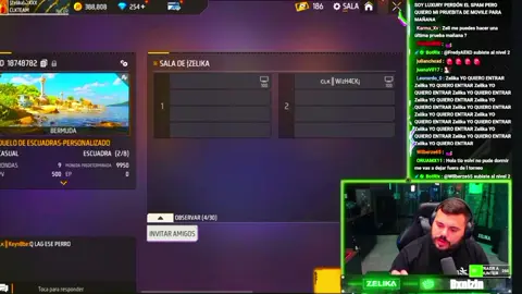 Parte 1 | Asi Debute en el directo de Zelika, Representando Bolivia 🇧🇴 #zelika #ciber #reydelam1014 #parati #viral #fyp 