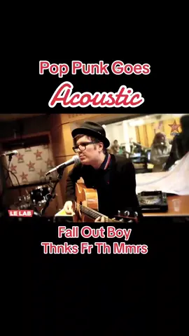 Pop Punk Goes Acoustic… Fall Out Boy - Thnks Fr Th Mmrs #foreverpoppunk #acoustic #acousticpoppunk #poppunkacoustic #poppunk #poppunkmusic #poppunktiktok #poppunksnotdead #punkrock #punk ##emo#elderemo #elderemotiktok #falloutboy #fob #thnksfrthmmrs #fyp 