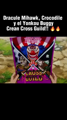 Buggy Solos 🔥 #onepiece #crossguild #buggy #onepieceanime #onepiece1083 #yonko #draculemihawk #crocodile #mihawk #wano #anime #animefyp