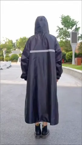 Baju hujan Badan Penuh Penuh Dewasa Oxford Kanvas Lama Tebal Luar All-in-One Lelaki Kalis Air Baju Hujan #Fullbodyraincoat 
