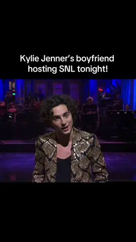Are you guys watching? #timotheechalamet #timotheechalametedit #kardashians #kyliejenner #kylie #kylieandtimothee #saturdaynightlive #snl 