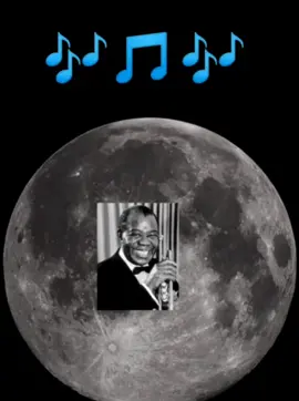 Louis Armstrong takes a giant leap for jazz, performing on the moon's unique stage. • • • • • #space #nasa #universe #Astronomy #art #Science #galaxy #moon #stars #spacex #cosmos #astrophotography #jazz #earth #Love #astronaut #nature #scifi #sky #mars #alien #physics #astrophysics #planets #spaceart #nightsky #louisarmstrong #spaceexploration #spaceship #milkyway