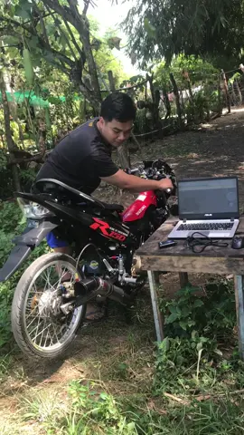 Raider150Carb 28mm carb PITSBIKECDI only 70% tuned ##rapidbackfire #pitsbike #raider150 #streetbike #4valve 