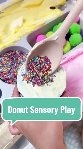 DIY Donut Stand Sensory Play . . . . #sensoryplay #sensoryplayideas #sensorytray #beachplay #learningthroughplay #preschoolathome #playideas #easyplay #learningathome #easypeasyplay #easyplayideas #simpleplayideas #playathome #playathomemummy #outsideplayanyday #screenfreekids #openended #playdiscovercreate #wherelearningmeetsplay #playingislearning #invitationtoplay #invitationtolearn #fyp #foryou #mumhacks #playmatters #earlylearning #playbased