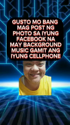 Gusto mo bang lagyan ng Background Music ang Photo na Post mo sa iyung Facebook  Account gamit ang Cellphone #tips, #tutorials, #christophertv, #cellphone, #backgroundmusic, #facebookpost, #fypシ゚viral, #longervideo 
