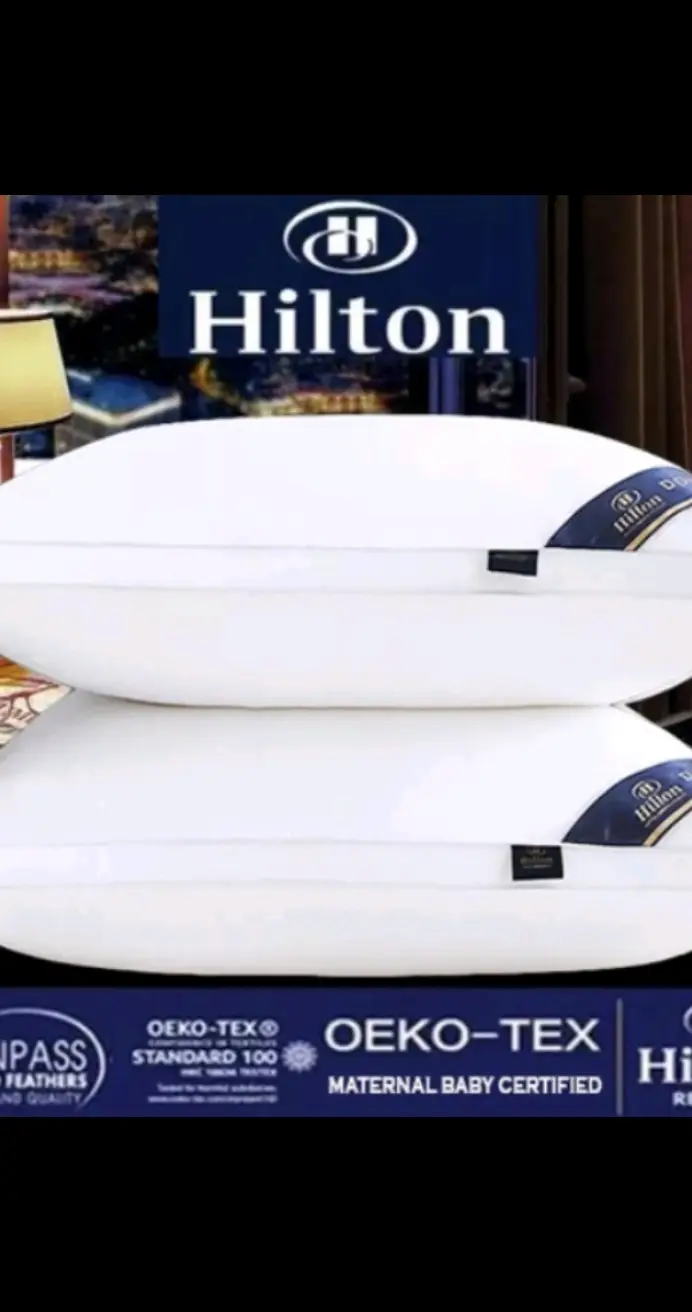 Check out (SG STOCK) 5 Star Hilton Hotel Pillow Premium Comfort Pillows Anti Dustmite 1000g/1300g filling for $8.50. Get it on Shopee now! https://shope.ee/AK9toLuKbw
